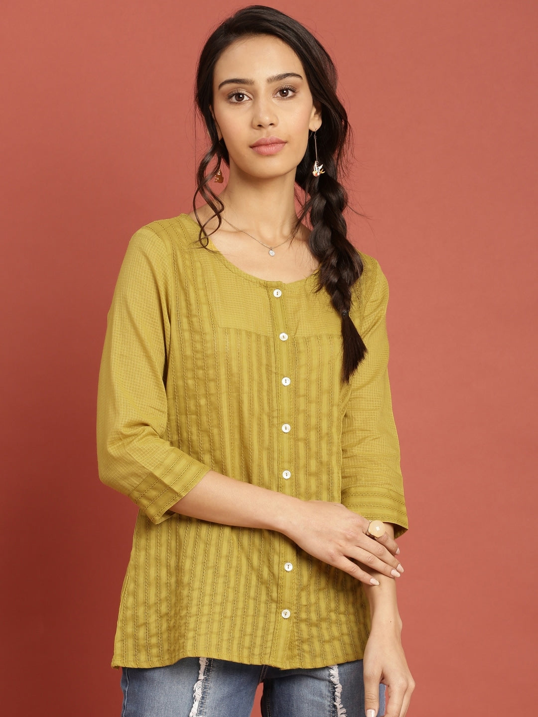 TAAVI YELLOW TOP-1