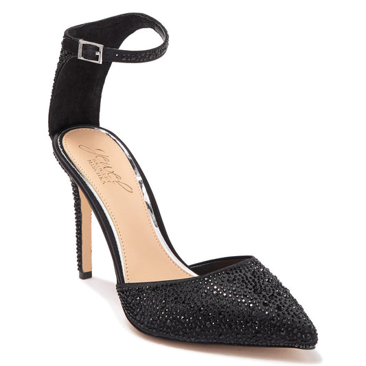 Escarpins à bride cheville ornés Jewel Badgley Mischka Boston