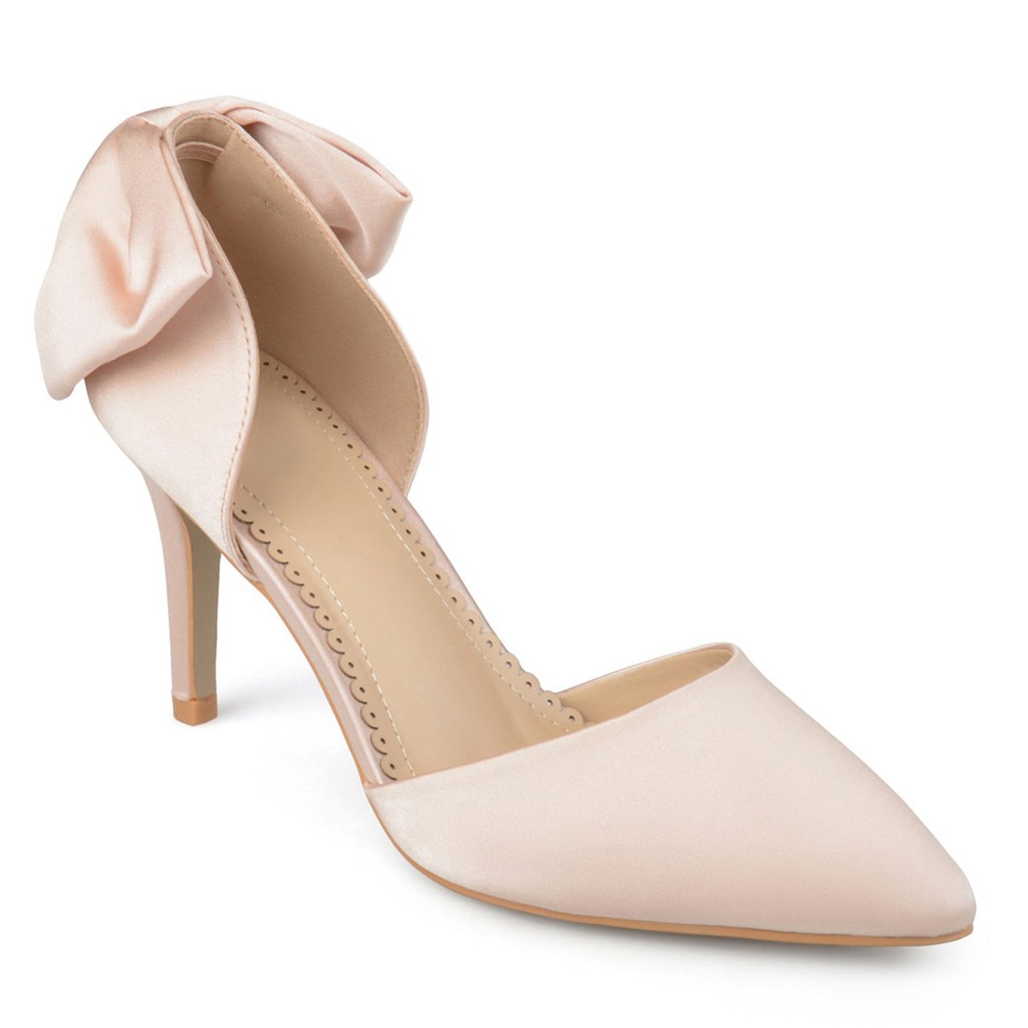 JOURNEE Collection Tanzi D'Orsay Bow Pump