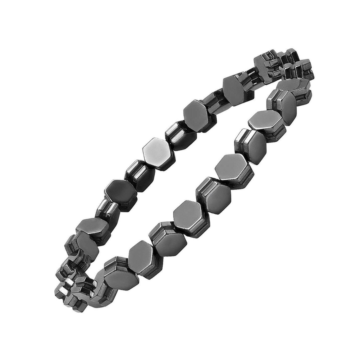 Beaded Bracelet - Gray